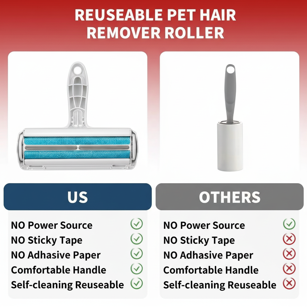 Pet Hair Magic Roller